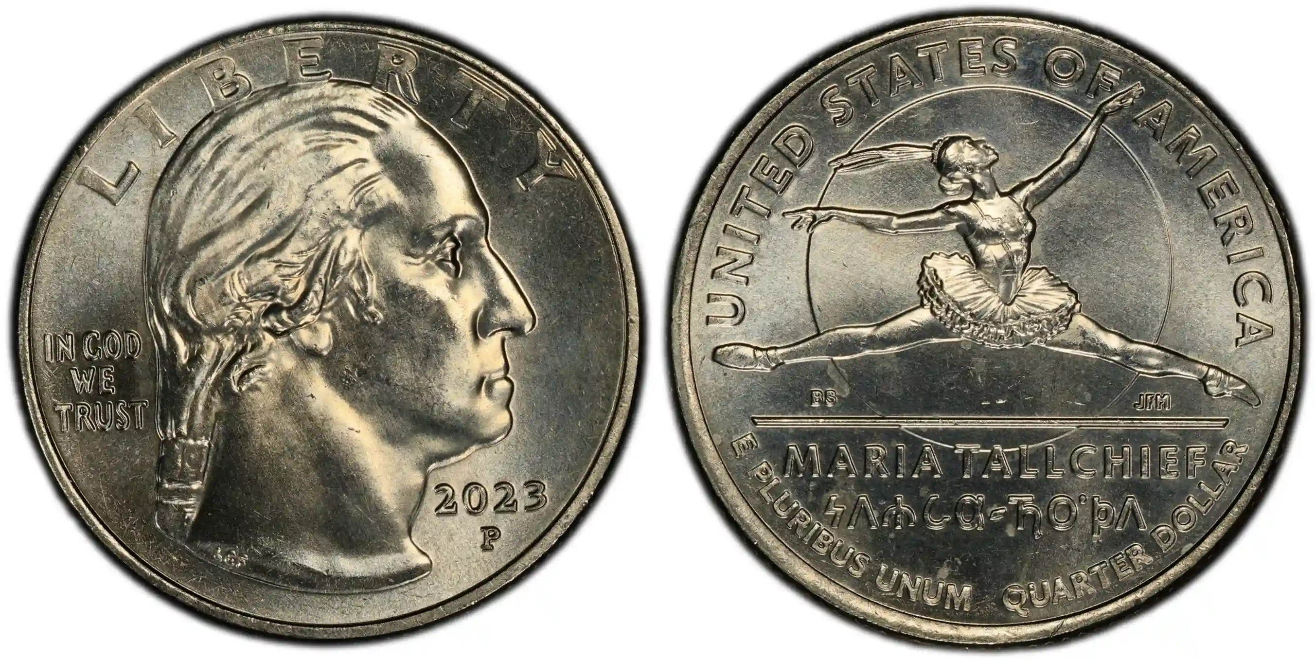 2023 P Maria Tallchief Quarter